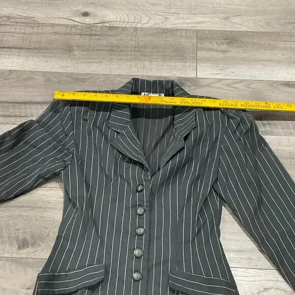 Alyn Paige pinstripe blazer dress size 5/6 - Picture 12 of 12
